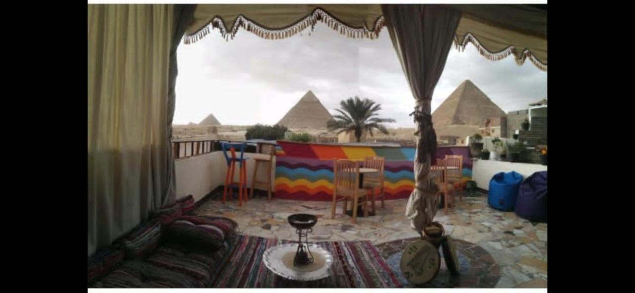Anubis Kingdom Pyramids Vandrarhem Kafret el-Gabal Exteriör bild