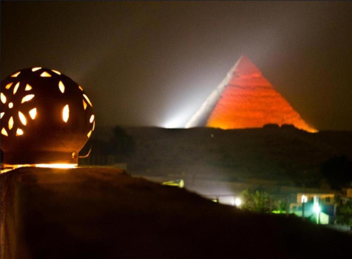 Anubis Kingdom Pyramids Vandrarhem Kafret el-Gabal Exteriör bild