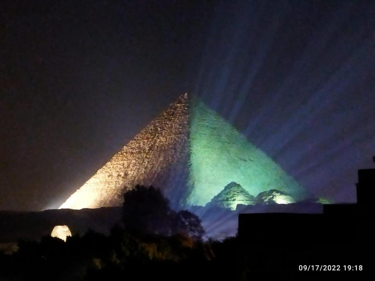 Anubis Kingdom Pyramids Vandrarhem Kafret el-Gabal Exteriör bild
