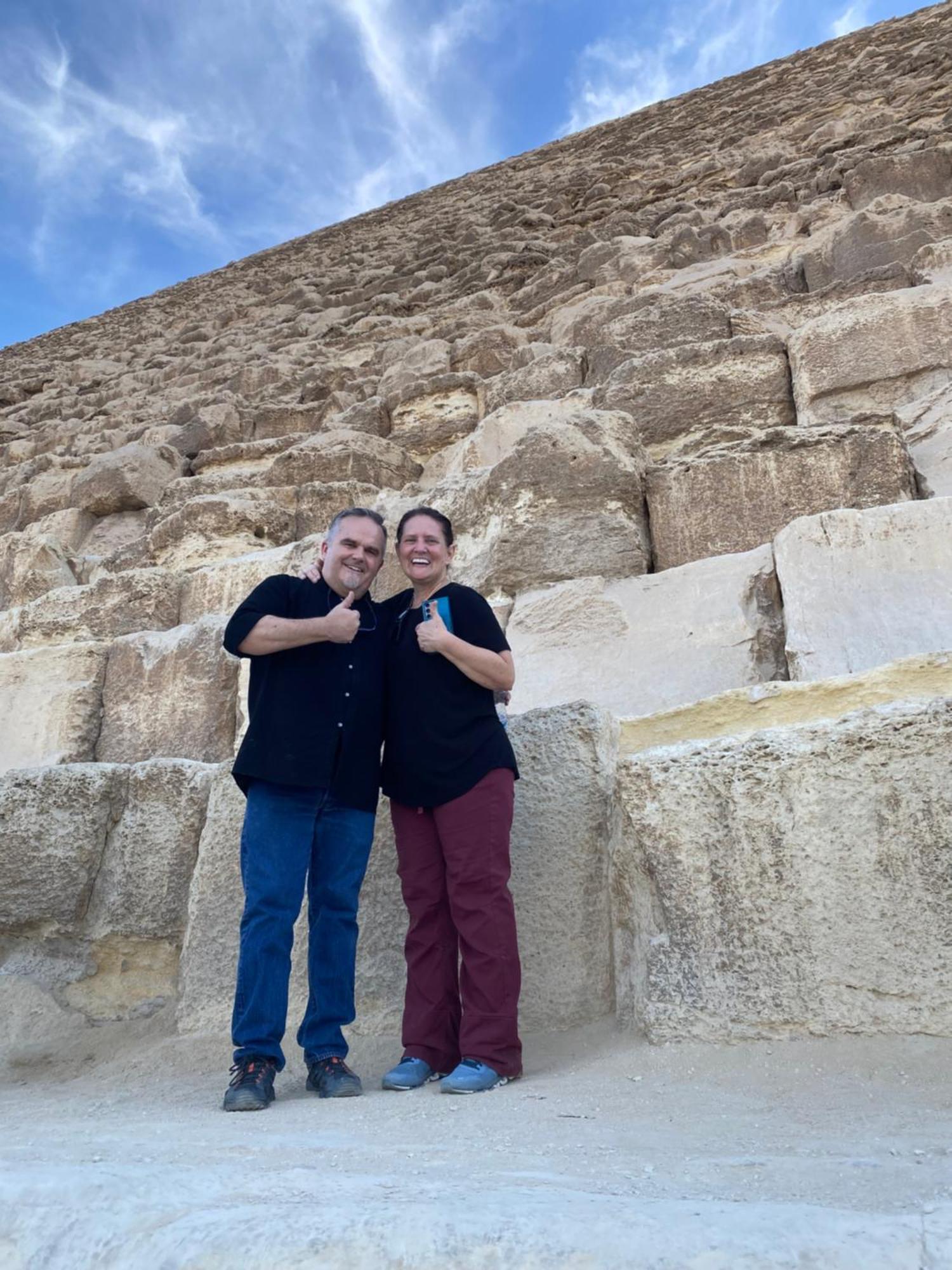Anubis Kingdom Pyramids Vandrarhem Kafret el-Gabal Exteriör bild