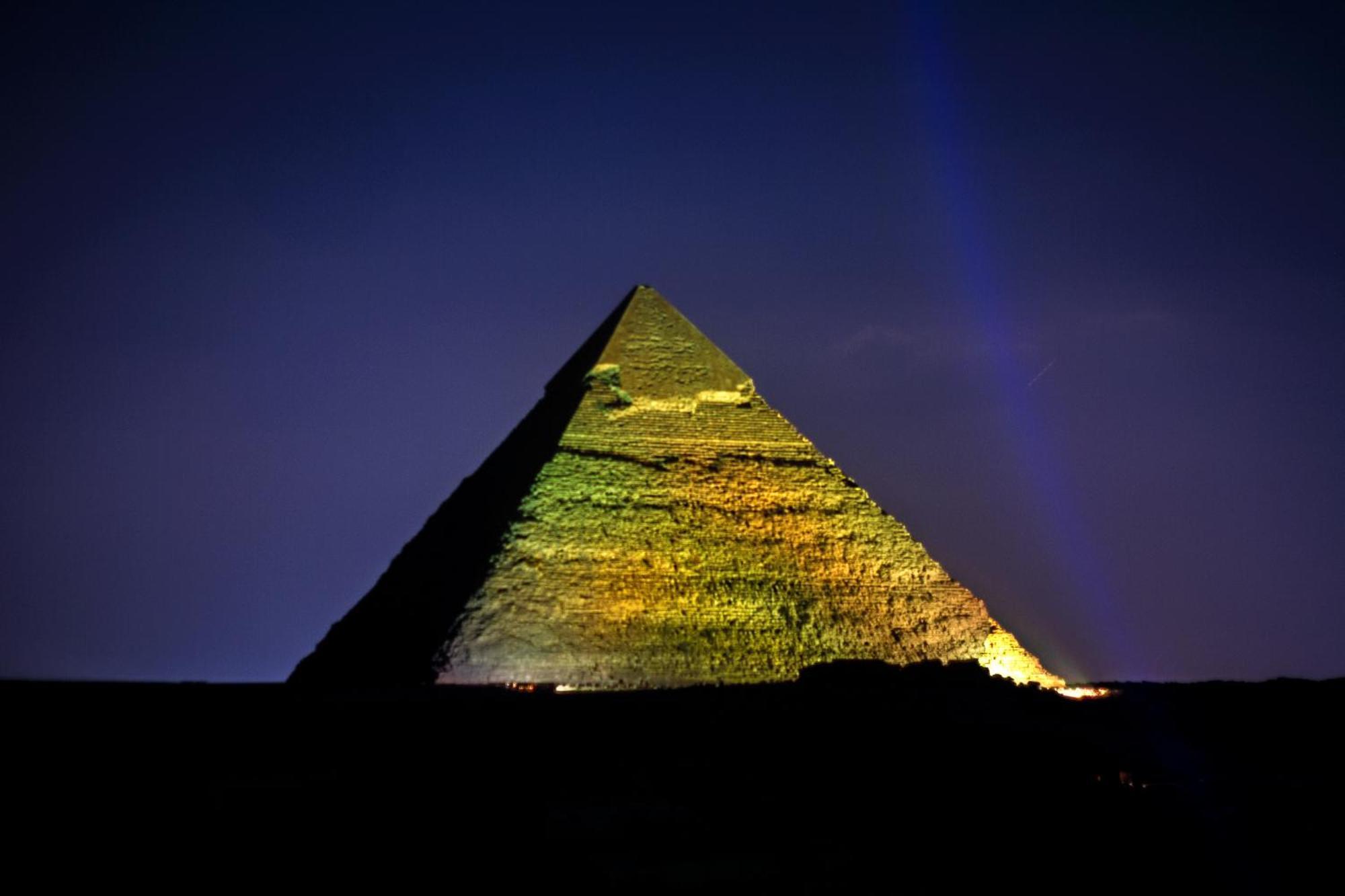 Anubis Kingdom Pyramids Vandrarhem Kafret el-Gabal Exteriör bild